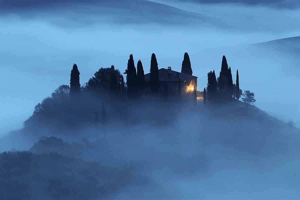 foto della Val d'Orcia